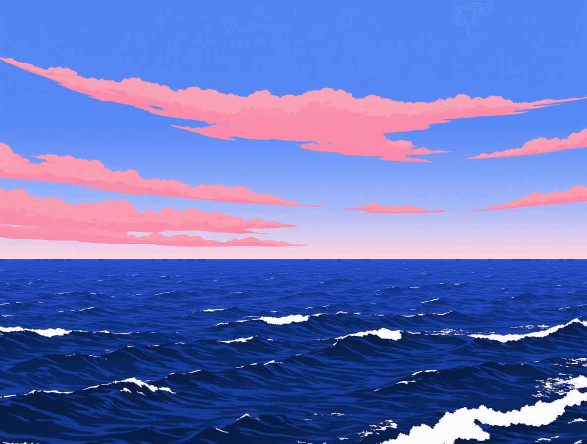 Ocean Waves - Relaxation story illustration