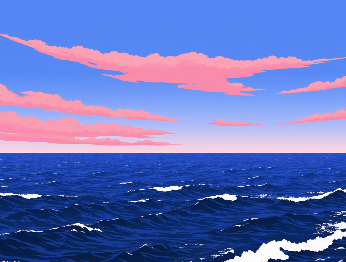 Ocean Waves - ambient relaxation illustration