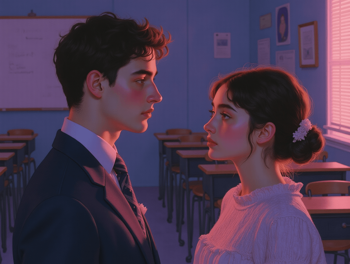 Eager Student's Private Professor Lesson - Audio story illustration