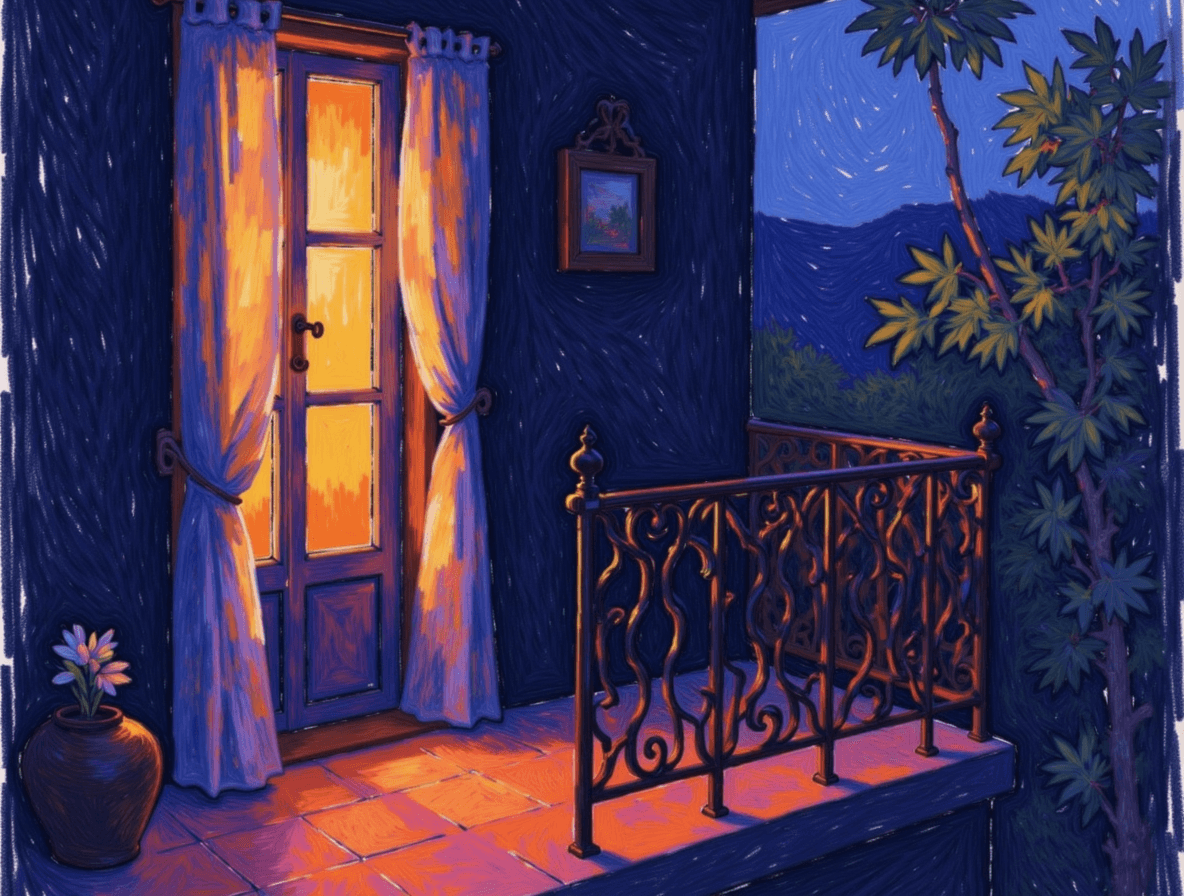 Piazza Flirt Beyond Language Walls - Audio story illustration