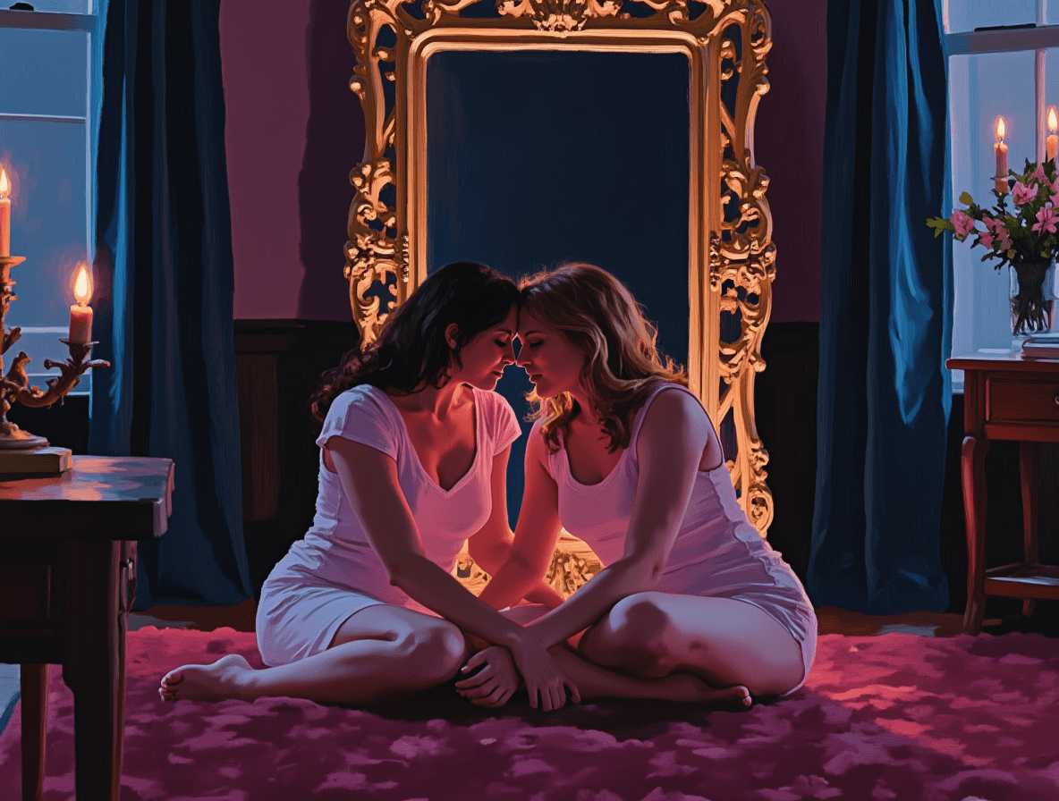 Mirror Visions Draw Sara Closer - Audio story illustration