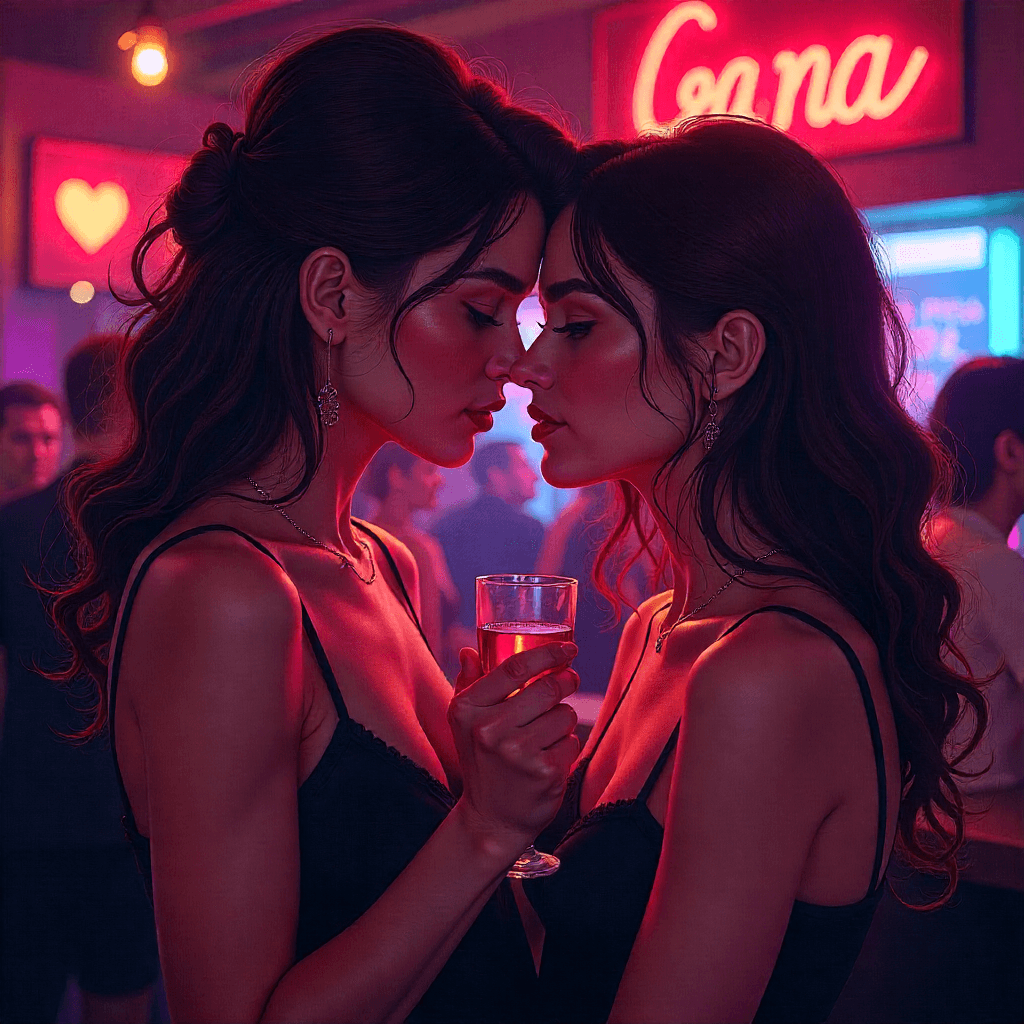 Premier émoi lesbien - Audio story illustration