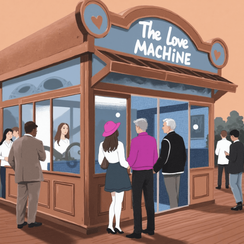 The Love Machine - Audio story illustration