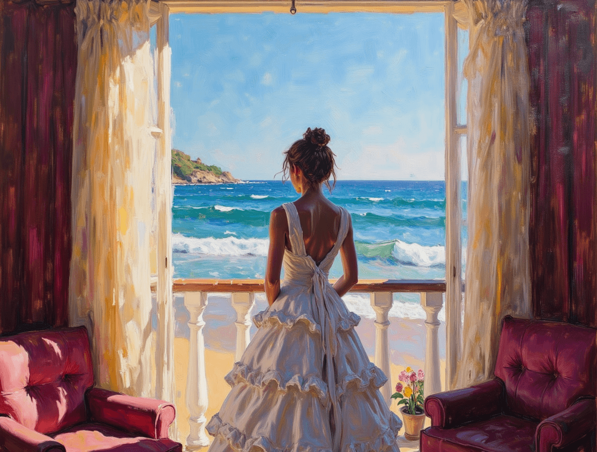 Best Man's Beach Betrayal - Audio story illustration