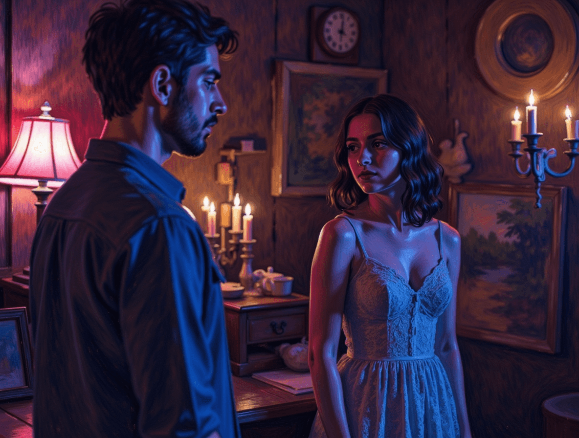 Exposed Negatives in Dusty Attic - Audio story illustration