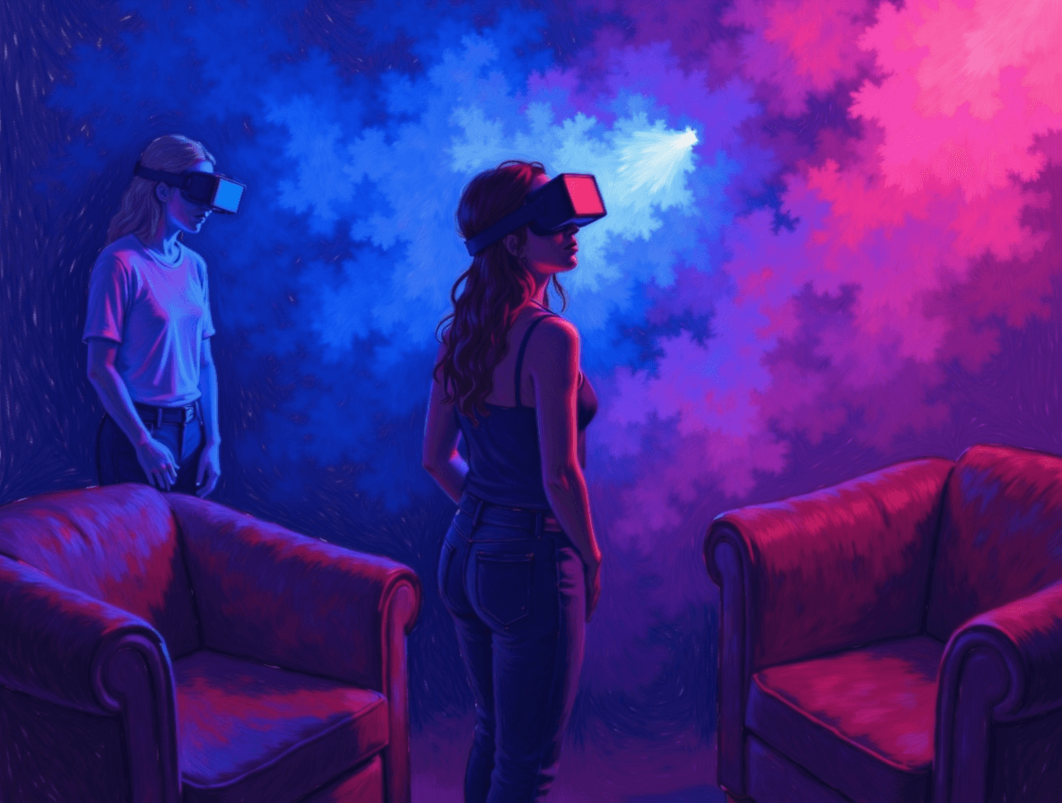 VR Backstage Band Avatar Thrills - Audio story illustration