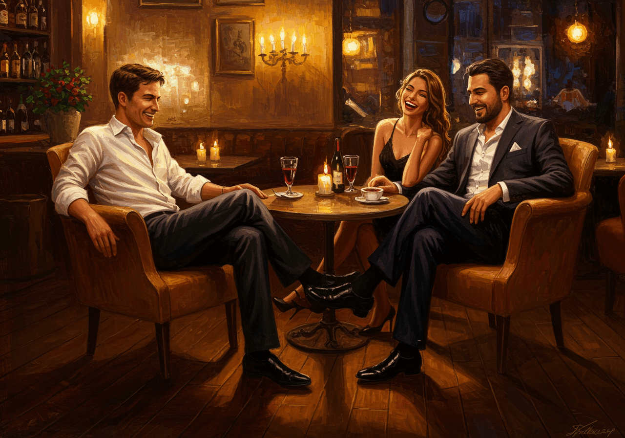 Candlelit Desire - Audio story illustration