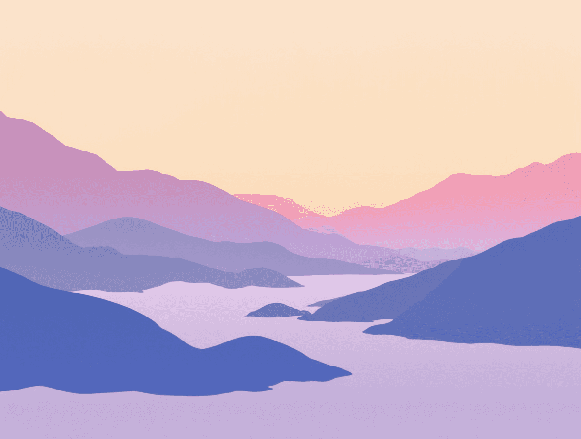 Gentle Calm - Relaxation story illustration